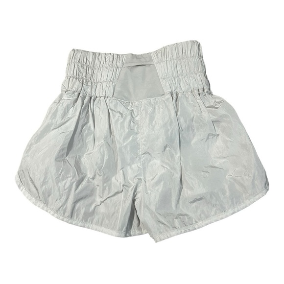 Free People The Way Home Short Silver White Size Small - Picture 4 of 7